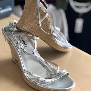 Like new Michael Kors wedges